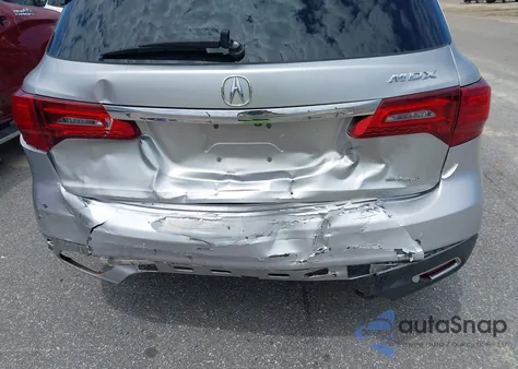 2014 Acura Mdx Technology Package z USA, uszkodzony, nr VIN 5FRYD4H41EB014180